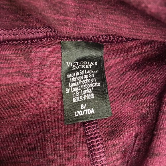 Victorias Secret Studio 7/8 Length Performance Pocket Tights Pants Yoga Size 8 - Picture 11 of 11